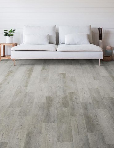 Living Room Gray Luxury Vinyl Plank -  Mr. Carpet in Espanola, NM